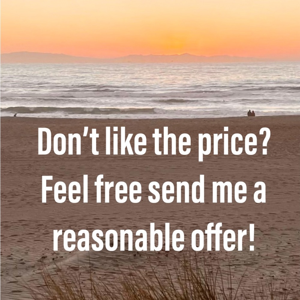 Reasonable offer welcome!